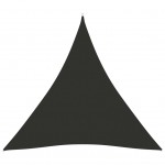 Πανί Σκίασης Τρίγωνο Ανθρακί 3 x 3 x 3 μ. από Ύφασμα Oxford