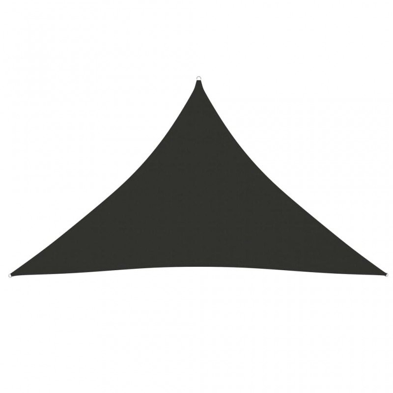Πανί Σκίασης Τρίγωνο Ανθρακί 3 x 3 x 4,24 μ. από Ύφασμα Oxford