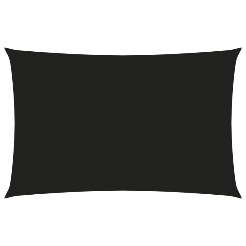 Πανί Σκίασης Ορθογώνιο Μαύρο 2 x 5 μ. από Ύφασμα Oxford