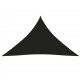 Πανί Σκίασης Τρίγωνο Μαύρο 4 x 4 x 5,8 μ. από Ύφασμα Oxford