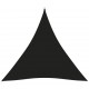 Πανί Σκίασης Τρίγωνο Μαύρο 4,5 x 4,5 x 4,5 μ. από Ύφασμα Oxford