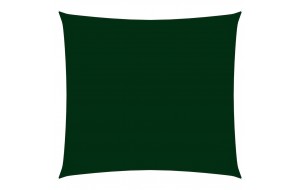 Πανί Σκίασης Τετράγωνο Σκούρο Πράσινο 3,6x3,6 μ. Ύφασμα Oxford