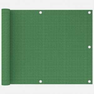  Διαχωριστικό Βεράντας Ανοιχτό Πράσινο 75 x 300 εκ. από HDPE