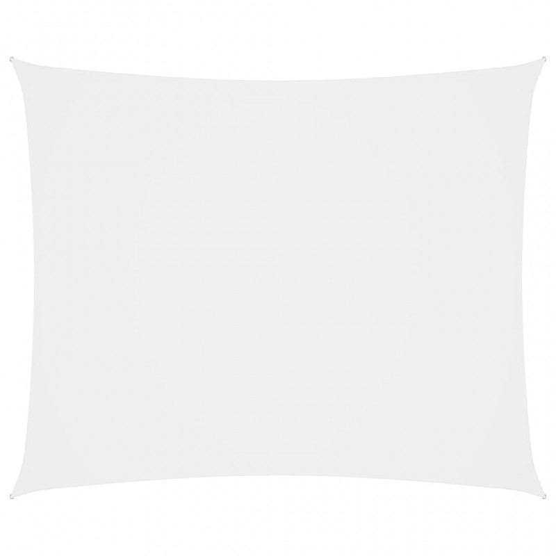 Πανί Σκίασης Ορθογώνιο Λευκό 5 x 7 μ. από Ύφασμα Oxford