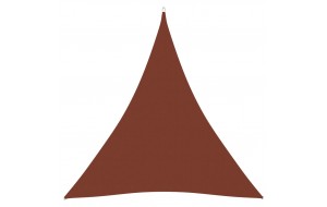 Πανί Σκίασης Τρίγωνο Τερακότα 4,5x4,5x4,5 μ. από Ύφασμα Oxford
