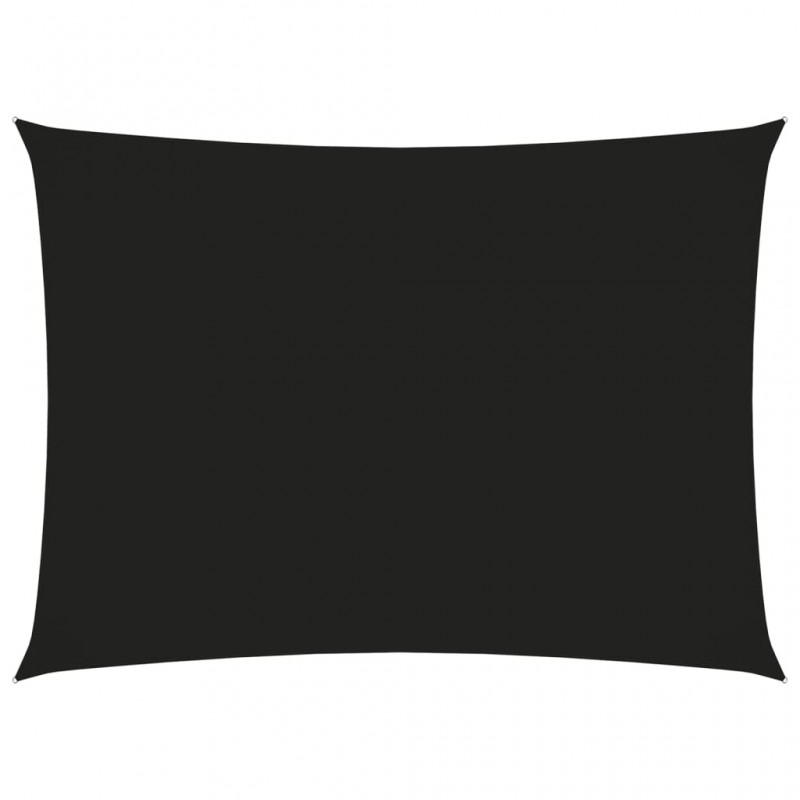 Πανί Σκίασης Ορθογώνιο Μαύρο 2 x 3,5 μ. από Ύφασμα Oxford