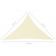 Πανί Σκίασης Τρίγωνο Κρεμ 2,5 x 2,5 x 3,5 μ. από Ύφασμα Oxford