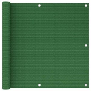  Διαχωριστικό Βεράντας Ανοιχτό Πράσινο 90 x 600 εκ. από HDPE