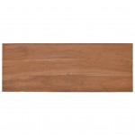 Τραπέζι κονσόλα από μασίφ ξύλο teak 80x30x80 εκ
