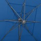 Ομπρέλα 4 Επιπέδων Αζούρ Μπλε 250 x 250 εκ. με Ιστό Αλουμινίου