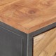 Τραπέζι Κονσόλα 110 x 35 x 75 εκ. από Μασίφ Ξύλο Ακακίας