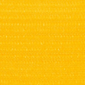  Πανί Σκίασης Κίτρινο 3,6 x 3,6 μ. από HDPE 160 γρ./μ²