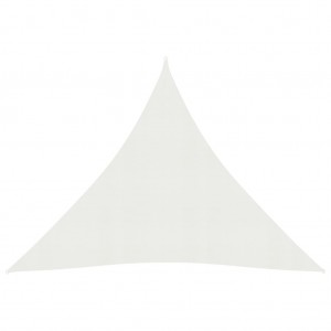 Πανί Σκίασης Λευκό 4 x 4 x 4 μ. από HDPE 160 γρ./μ²