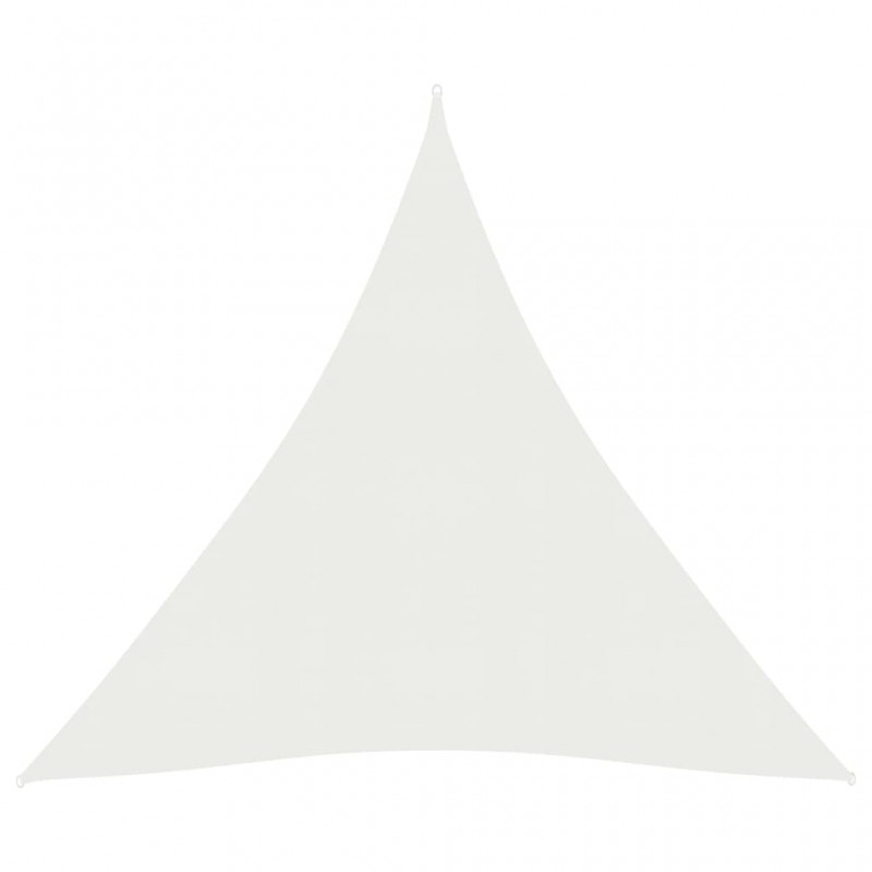 Πανί Σκίασης Λευκό 4 x 5 x 5 μ. από HDPE 160 γρ./μ²