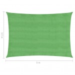 Πανί Σκίασης Ανοιχτό Πράσινο 3,5 x 5 μ. από HDPE 160 γρ./μ²