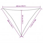 Πανί Σκίασης Ανοιχτό Πράσινο 3 x 3 x 4,2 μ. από HDPE 160 γρ./μ² Πανί Σκίασης Ανοιχτό Πράσινο 3 x 3 x 4,2 μ. από HDPE 160 γρ./μ²