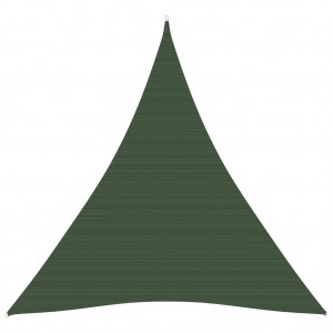 Πανί Σκίασης Σκούρο Πράσινο 4 x 5 x 5 μ. από HDPE 160 γρ./μ²
