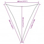 Πανί Σκίασης Σκούρο Πράσινο 4 x 5 x 5 μ. από HDPE 160 γρ./μ² Πανί Σκίασης Σκούρο Πράσινο 4 x 5 x 5 μ. από HDPE 160 γρ./μ²