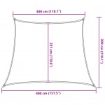 Πανί Σκίασης Σκούρο Πράσινο 3 x 4 x 3 μ. από HDPE 160 γρ./μ² Πανί Σκίασης Σκούρο Πράσινο 3 x 4 x 3 μ. από HDPE 160 γρ./μ²