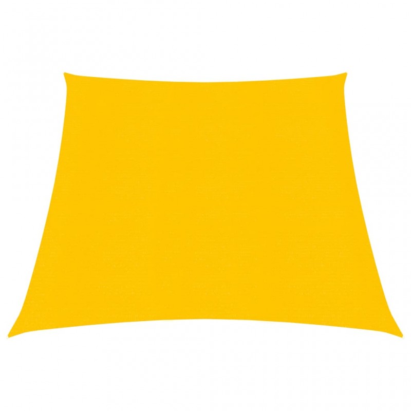 Πανί Σκίασης Κίτρινο 3 x 4 x 3 μ. από HDPE 160 γρ./μ²