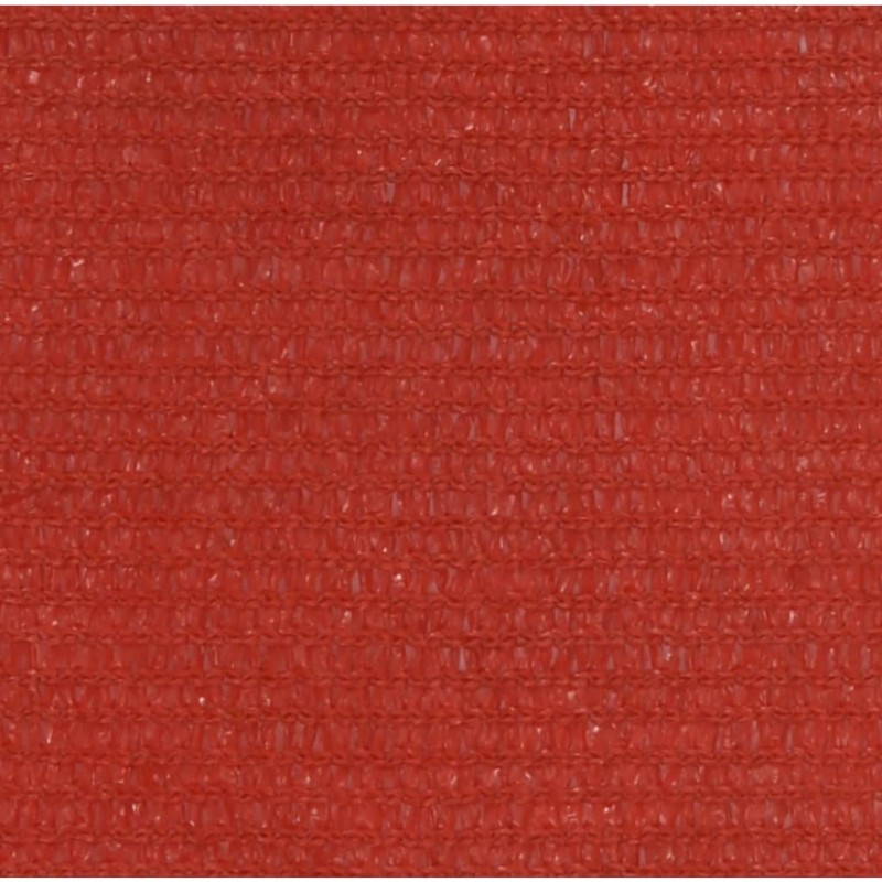 Πανί Σκίασης Κόκκινο 5 x 6 x 6 μ. από HDPE 160 γρ./μ²