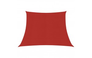 Πανί Σκίασης Κόκκινο 3 x 4 x 3 μ. από HDPE 160 γρ./μ²