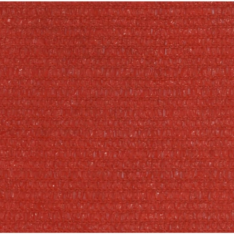 Πανί Σκίασης Κόκκινο 3 x 4 x 3 μ. από HDPE 160 γρ./μ²