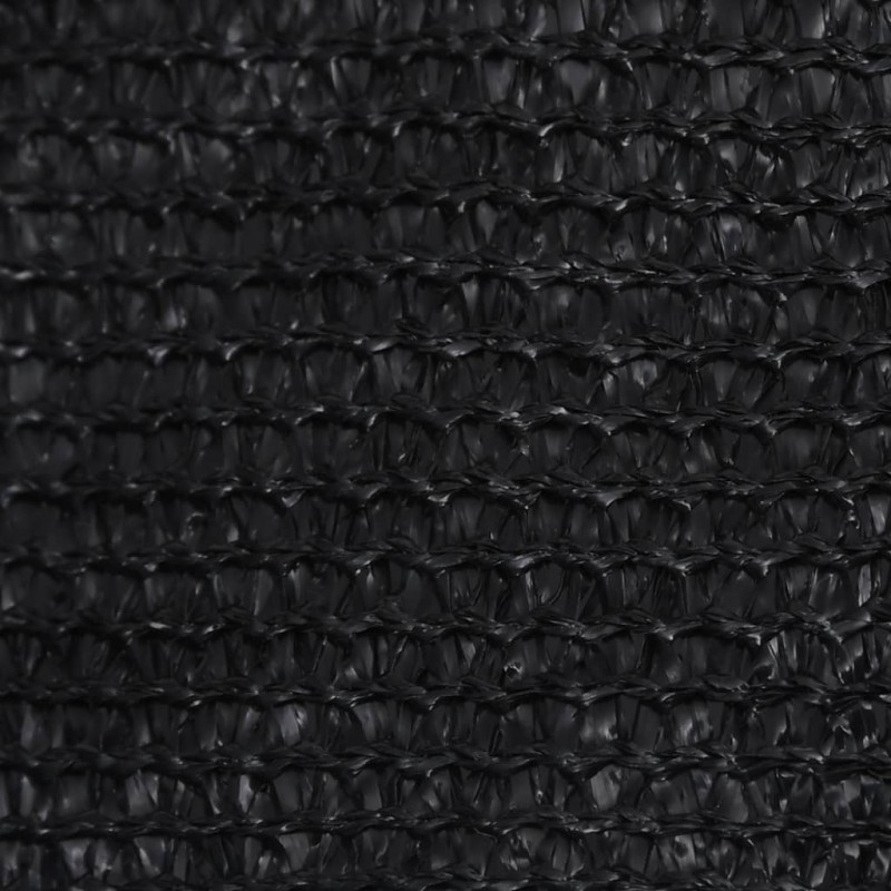 Πανί Σκίασης Μαύρο 3 x 3 x 4,2 μ. από HDPE 160 γρ./μ²