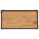 Τραπεζάκι σαλονιού από μασίφ ξύλο ακακίας 90x45x35 εκ