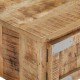 Τραπεζάκι σαλονιού από μασίφ ξύλο μάνγκο 67x67x30 εκ