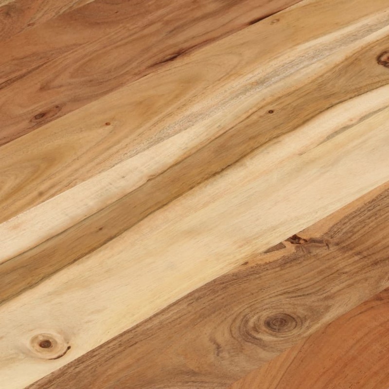 Τραπεζάκι σαλονιού από μασίφ ξύλο ακακίας 68x68x35 εκ