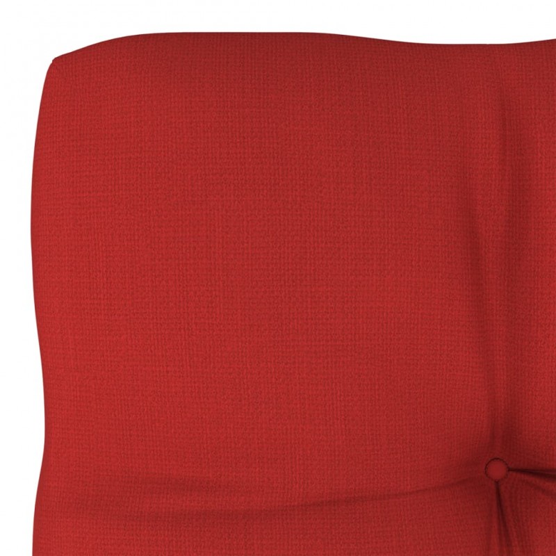 Μαξιλάρι καναπέ Κόκκινο 50 x 50 x 10 εκ.