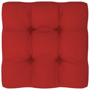 Μαξιλάρι καναπέ κόκκινο 80x80x10 εκ