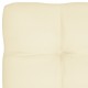 Μαξιλάρι καναπέ κρεμ 120x80x10 εκ