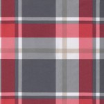Μαξιλάρι καναπέ κόκκινο καρό 120x80x10 εκ