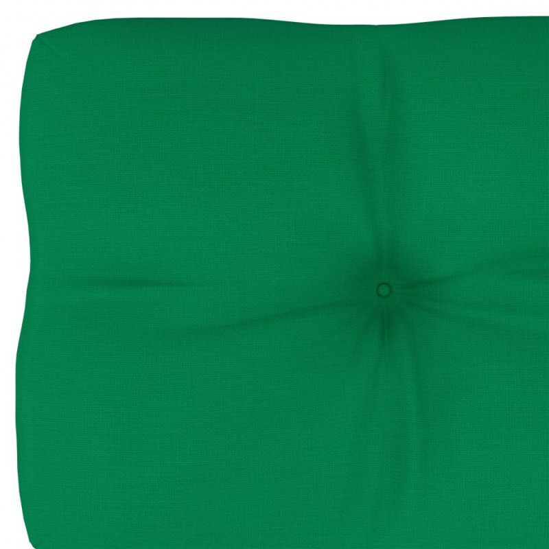 Μαξιλάρι καναπέ παλέτας πράσινο 80x40x10 εκ