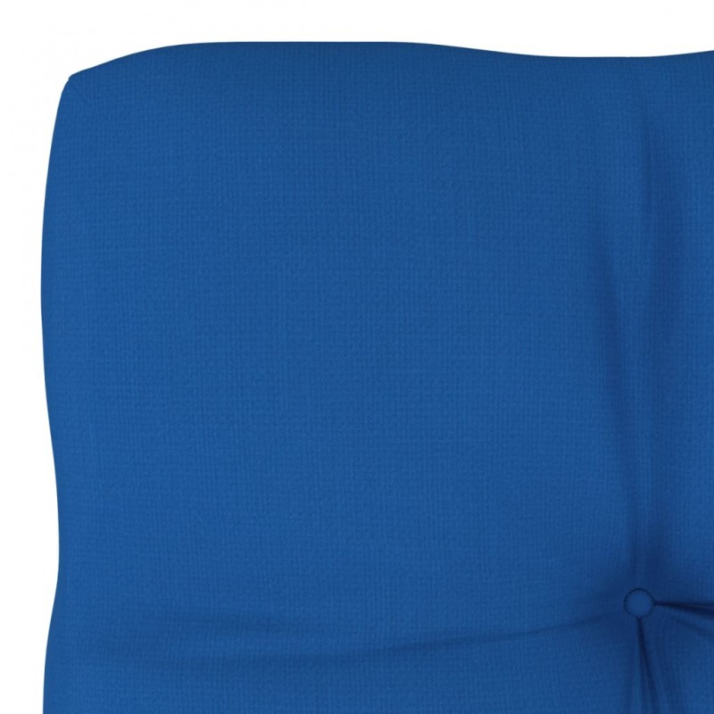 Μαξιλάρι καναπέ μπλε ρουά 58x58x10 εκ