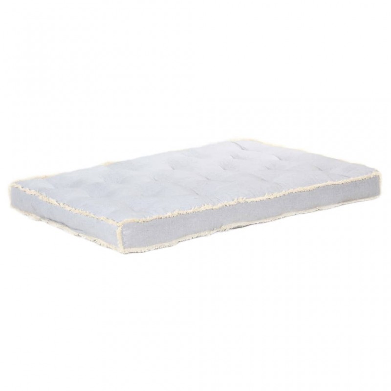Μαξιλάρι καναπέ γκρι 120x80x10 εκ