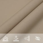 Πανί Σκίασης Ορθογώνιο Taupe 2,5 x 3,5 μ. από Ύφασμα Oxford