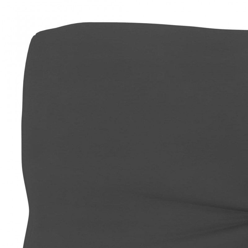 Μαξιλάρι καναπέ ανθρακί 80x40x10 εκ