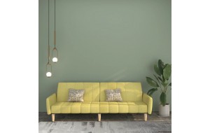 Καναπές Κρεβάτι Διθέσιος Πράσινος Υφασμάτινος