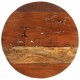 Τραπεζάκι σαλονιού στρογγυλό μασίφ ανακυκλωμένο ξύλο και σίδερο 68x35 εκ
