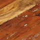 Τραπεζάκι σαλονιού στρογγυλό μασίφ ανακυκλωμένο ξύλο και σίδερο 68x35 εκ