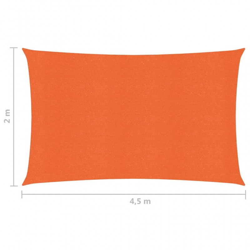 Πανί Σκίασης Πορτοκαλί 2 x 4,5 μ. 160 γρ./μ² από HDPE