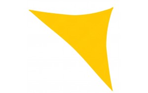 Πανί Σκίασης Κίτρινο 3,5 x 3,5 x 4,9 μ. 160 γρ./μ² από HDPE