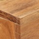 Τραπέζι κονσόλα από μασίφ ξύλο ακακίας 120x30x75 εκ