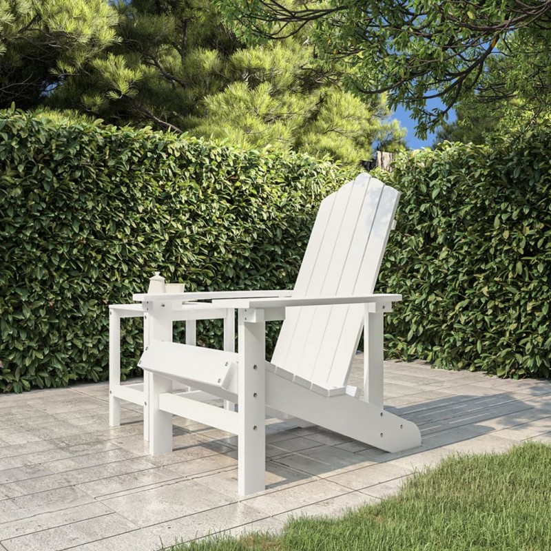 Καρέκλα Κήπου Adirondack Λευκή από HDPE