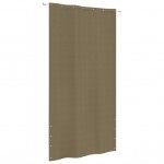 Διαχωριστικό Βεράντας Taupe 140 x 240 εκ. Ύφασμα Oxford