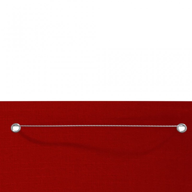 Διαχωριστικό Βεράντας Κόκκινο 140 x 240 εκ. Ύφασμα Oxford