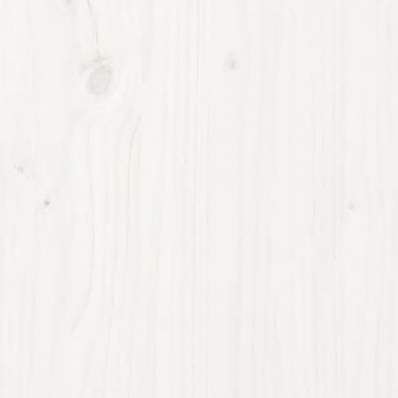 Ραφιέρα/Διαχωριστικό Χώρου Λευκό 51x25x70 εκ. Μασίφ Πεύκο